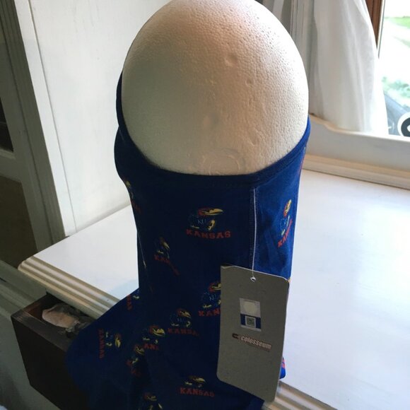 Kansas Jayhawks Print Logo Gaiter Scarf - Picture 3 of 4